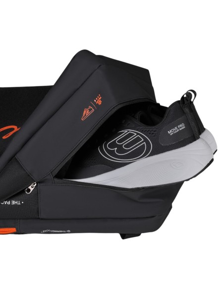 Mochila Bullpadel BPM25008 Ionic Negra | Ofertas de pádel